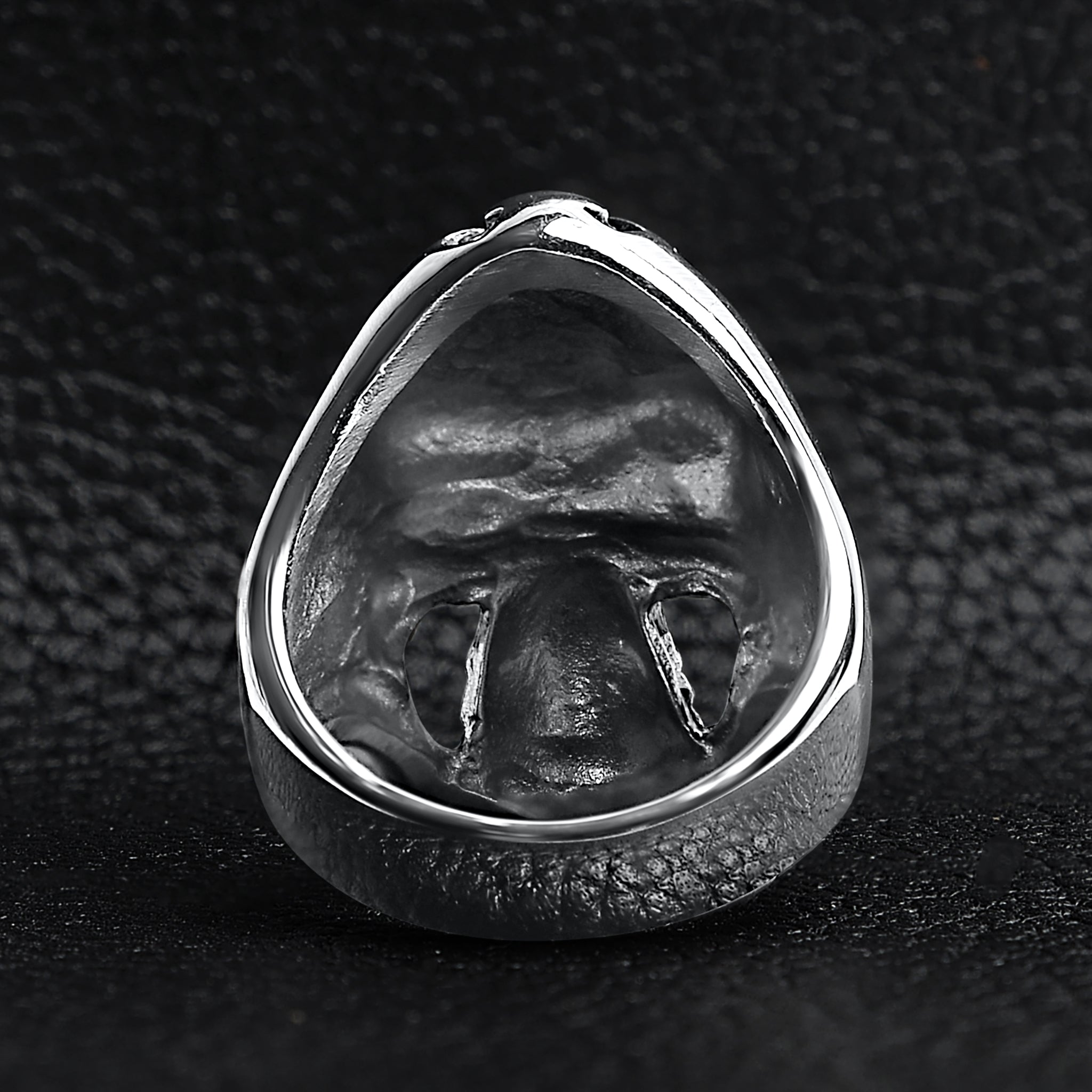 Detailed Skull Stainless Steel Ring