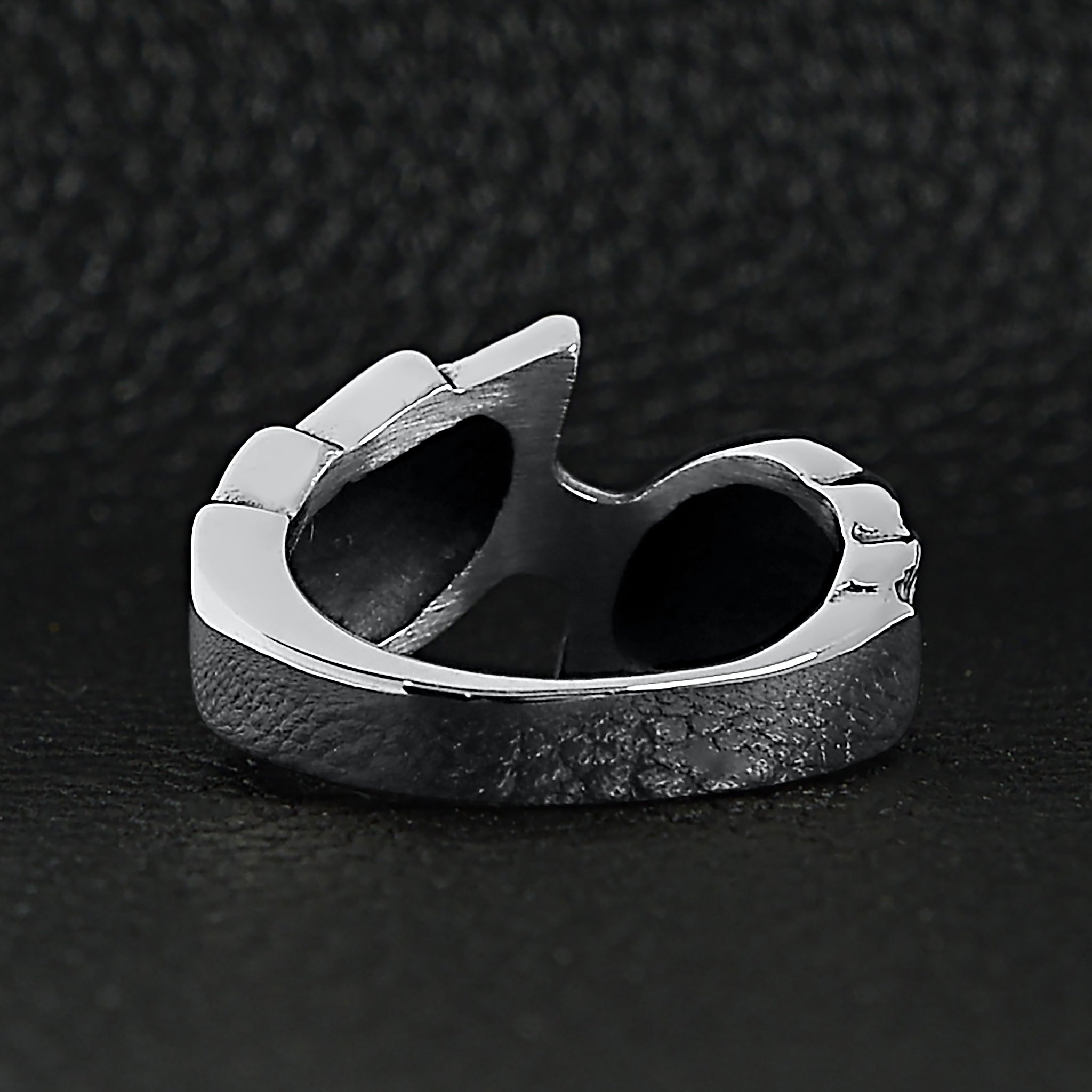 Stainless Steel Angel Wings Ring