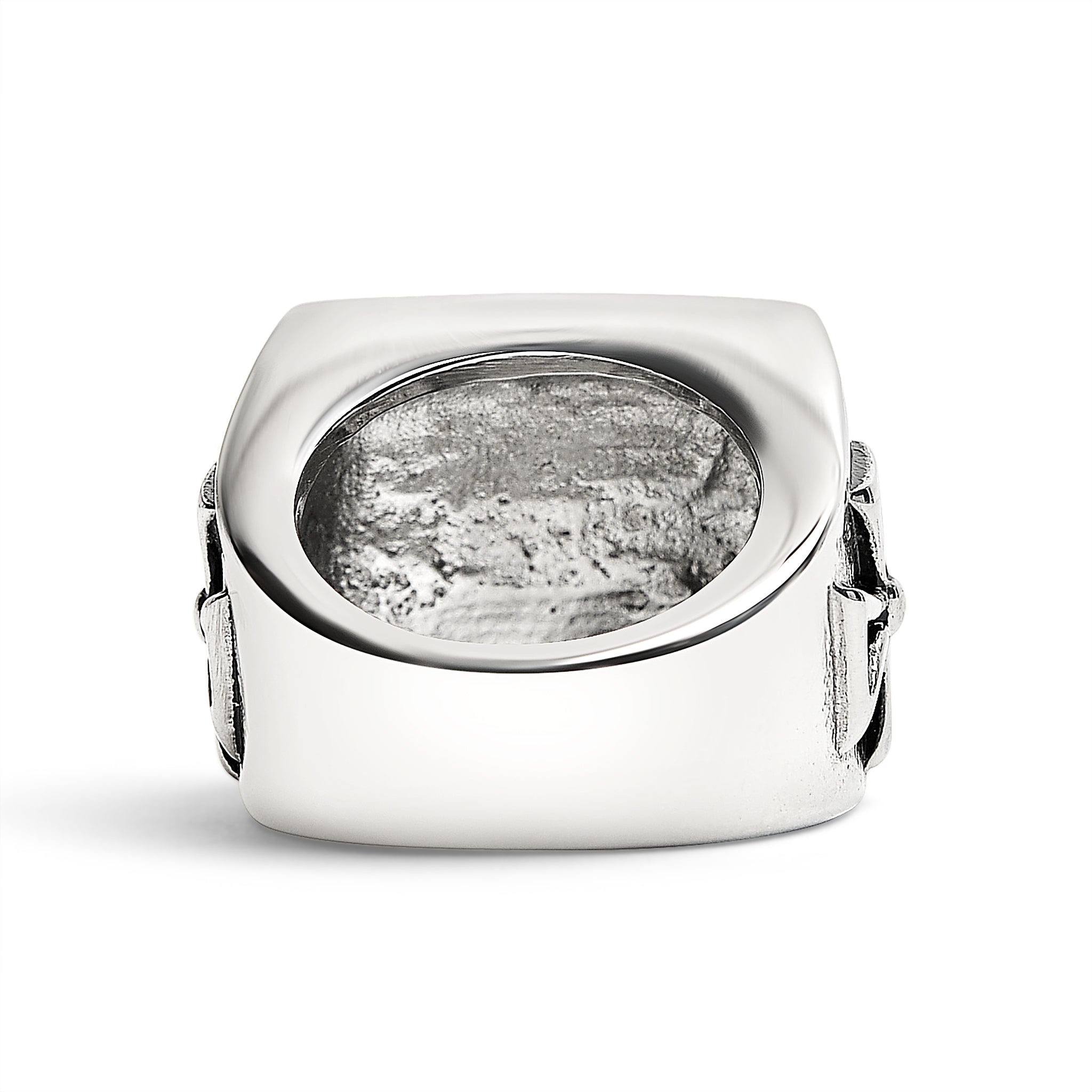 Stainless Steel Large Maltese Cross Signet Ring