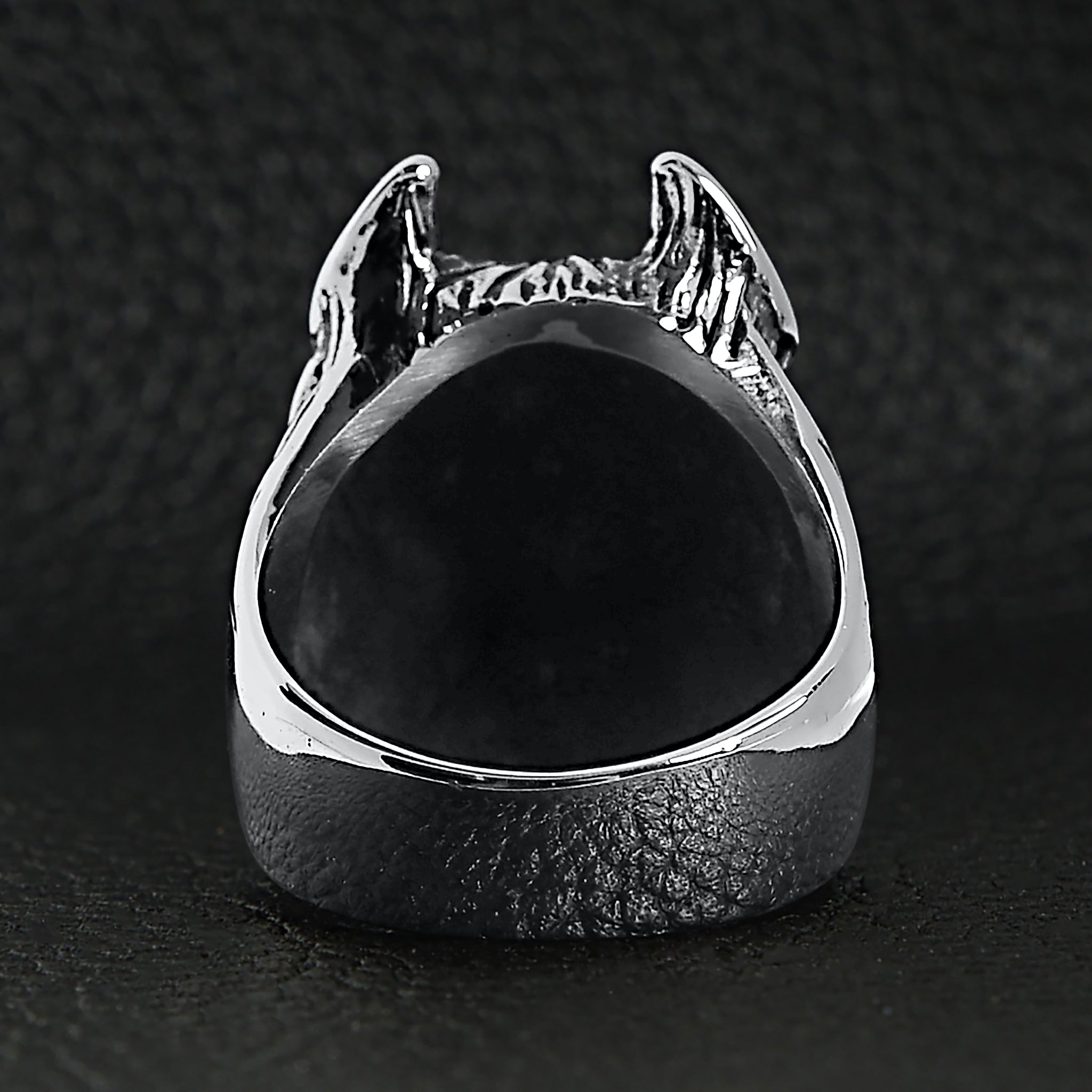 Stainless Steel Pit Bull Dog Ring