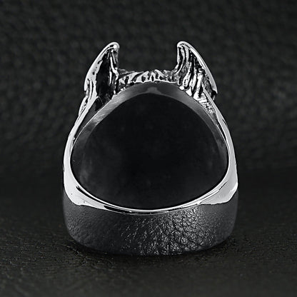Stainless Steel Pit Bull Dog Ring