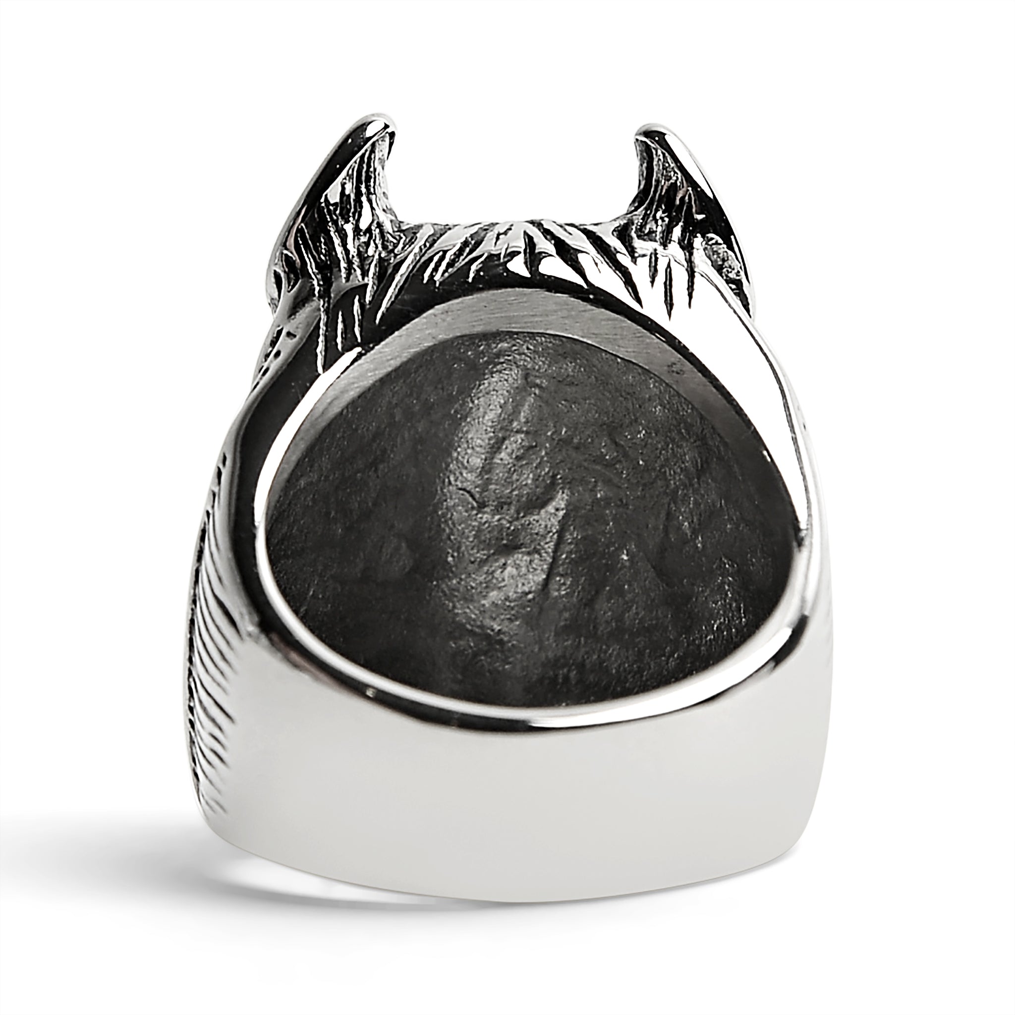 Stainless Steel Pit Bull Dog Ring