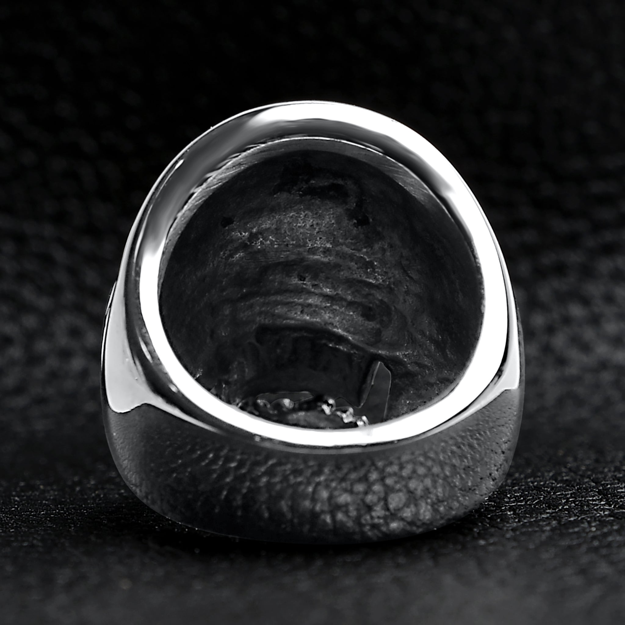 Detailed Skull Stainless Steel Ring