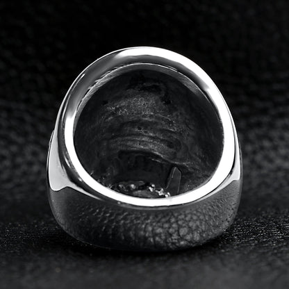 Detailed Skull Stainless Steel Ring