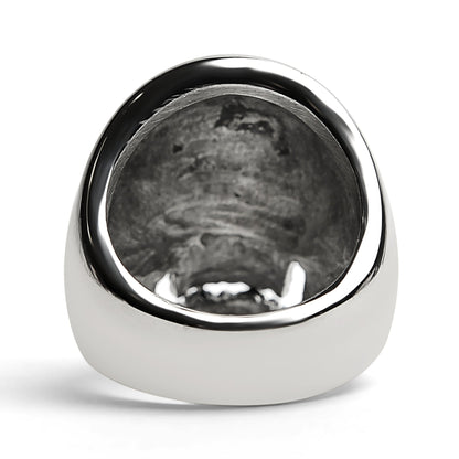 Detailed Skull Stainless Steel Ring