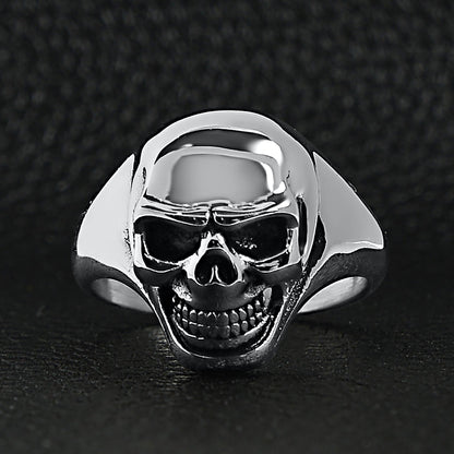 Stainless Steel Women's Skull Ring