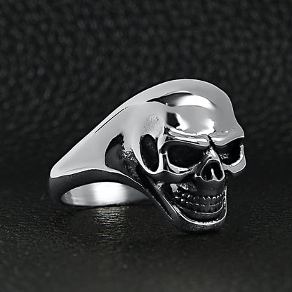 Stainless Steel Women's Skull Ring