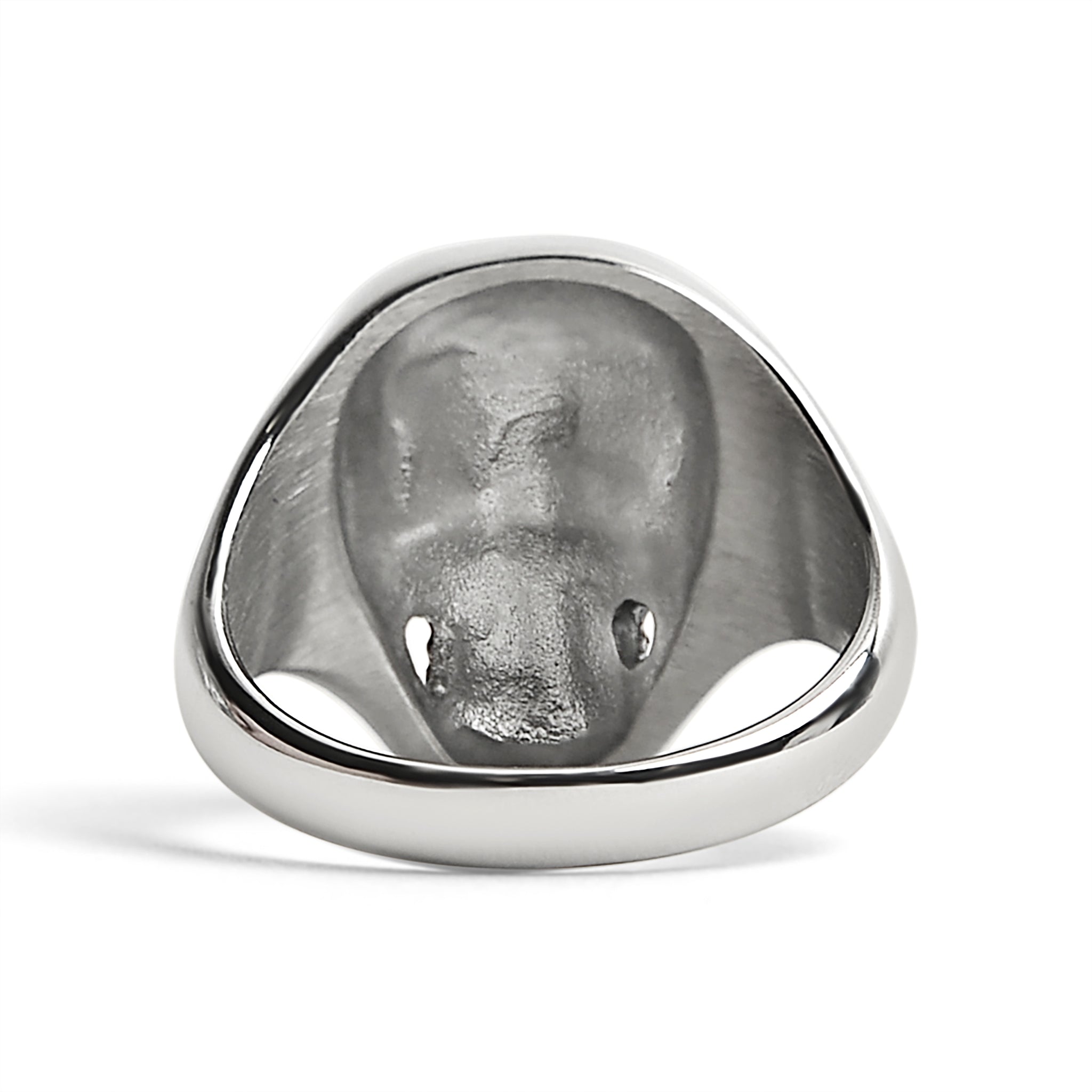 Stainless Steel Women's Skull Ring