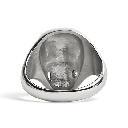 Stainless Steel Women's Skull Ring