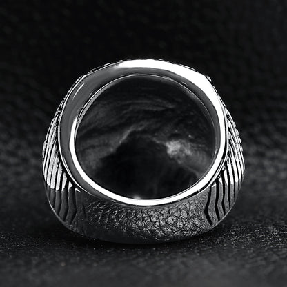 Detailed Skull Stainless Steel Ring