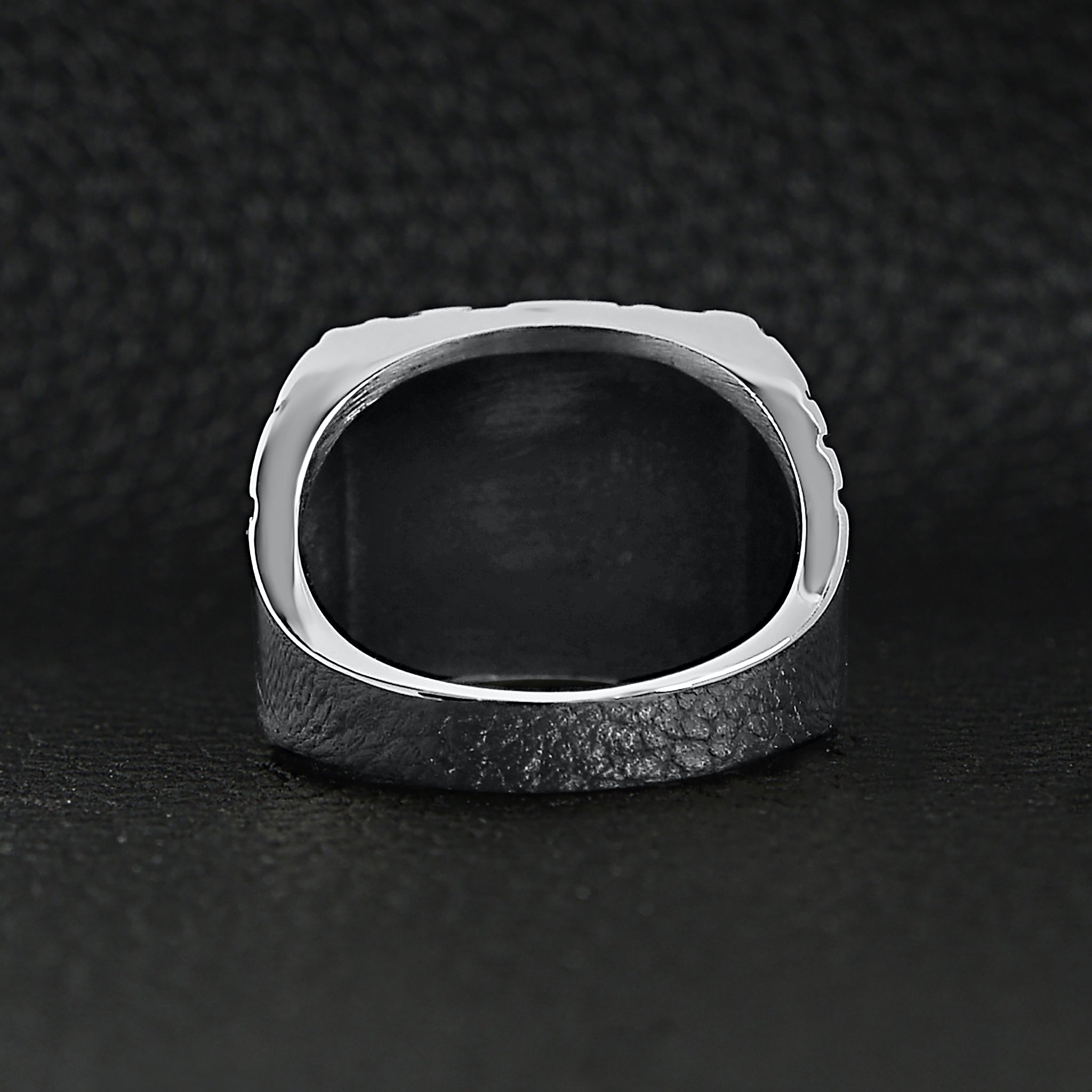 Stainless Steel "BITCH" Signet Ring