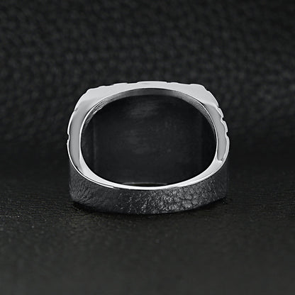 Stainless Steel "BITCH" Signet Ring