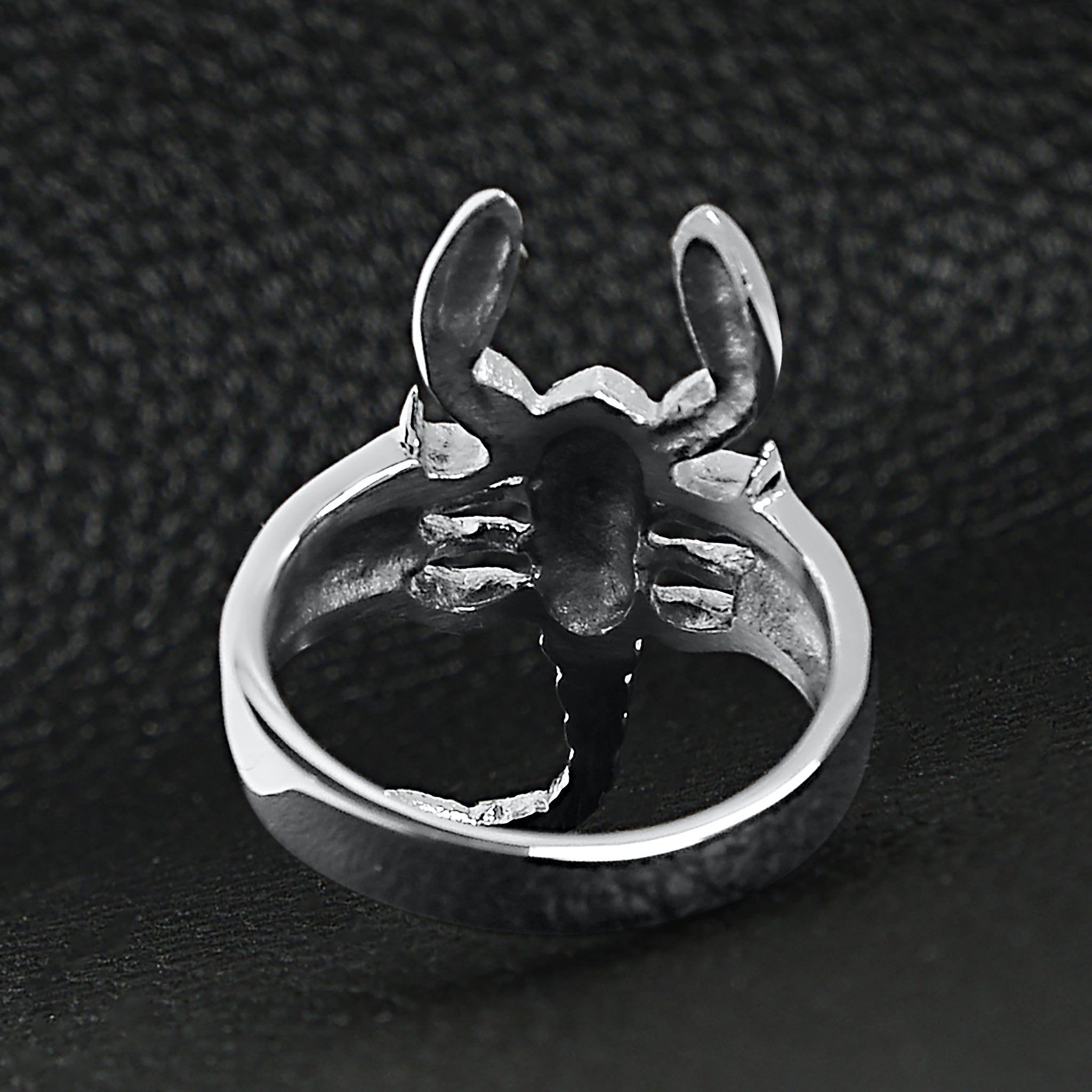 18K Gold PVD Stainless Steel Scorpion Ring