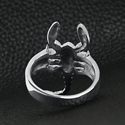 18K Gold PVD Stainless Steel Scorpion Ring