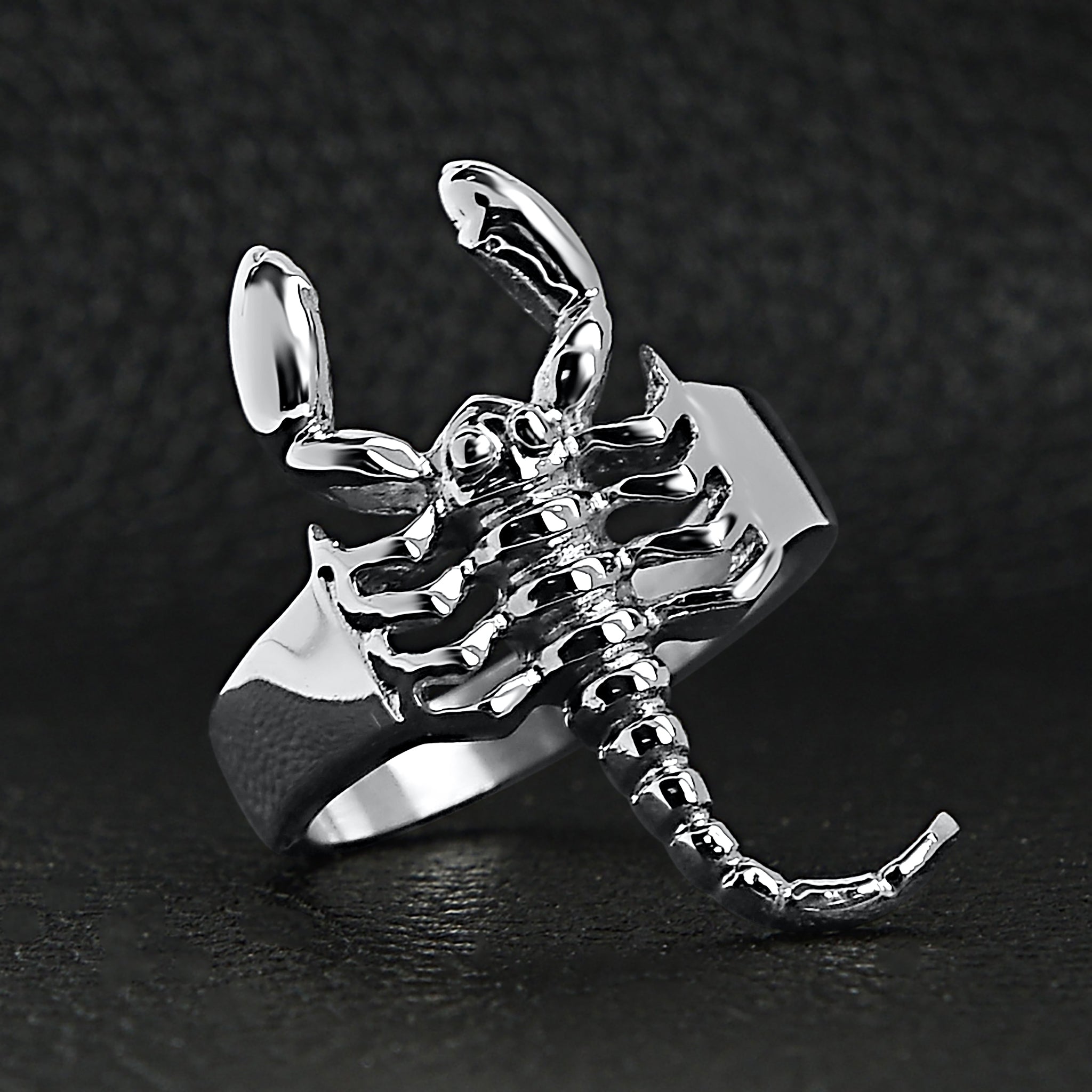 18K Gold PVD Stainless Steel Scorpion Ring
