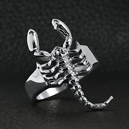 18K Gold PVD Stainless Steel Scorpion Ring