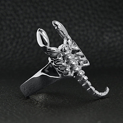 18K Gold PVD Stainless Steel Scorpion Ring