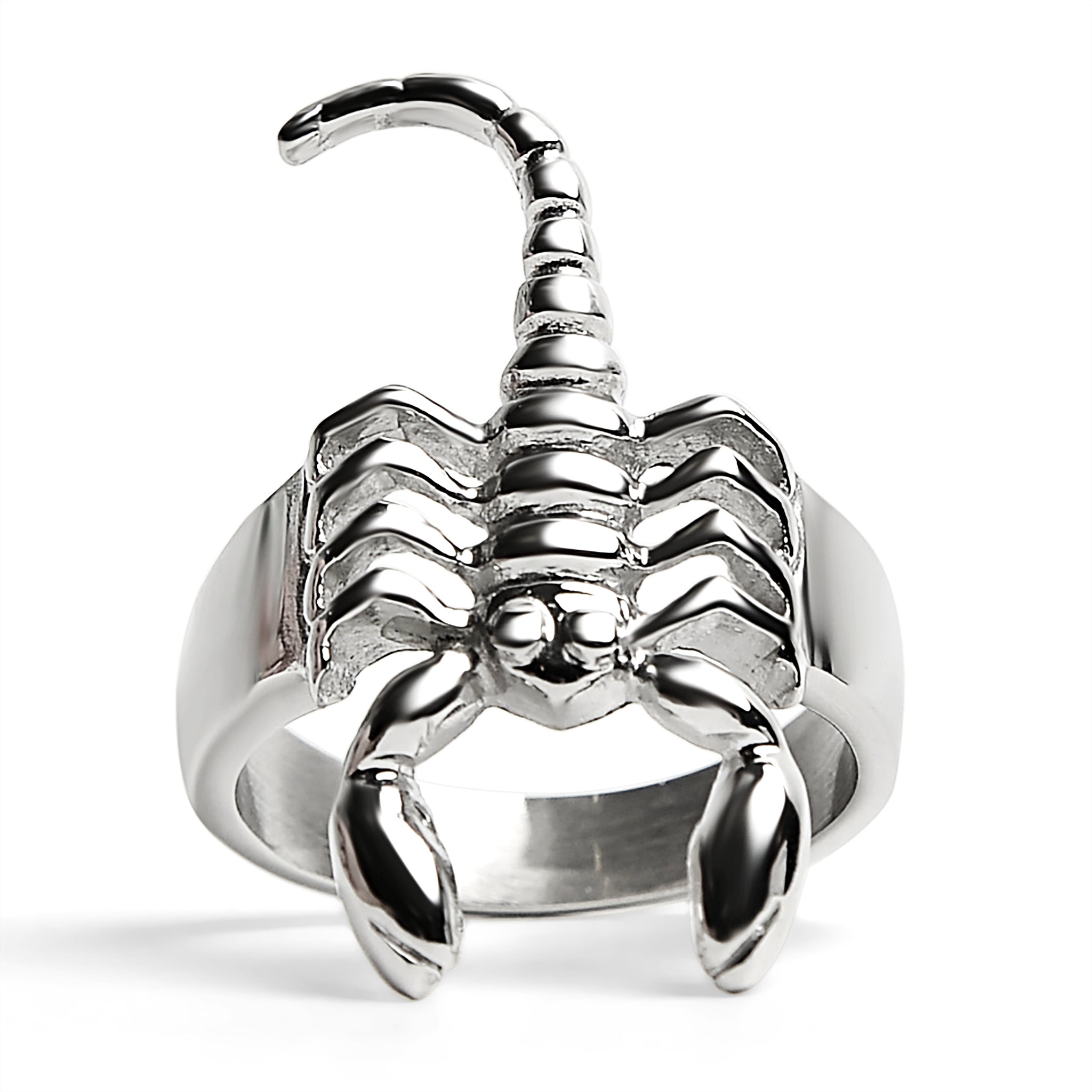 18K Gold PVD Stainless Steel Scorpion Ring