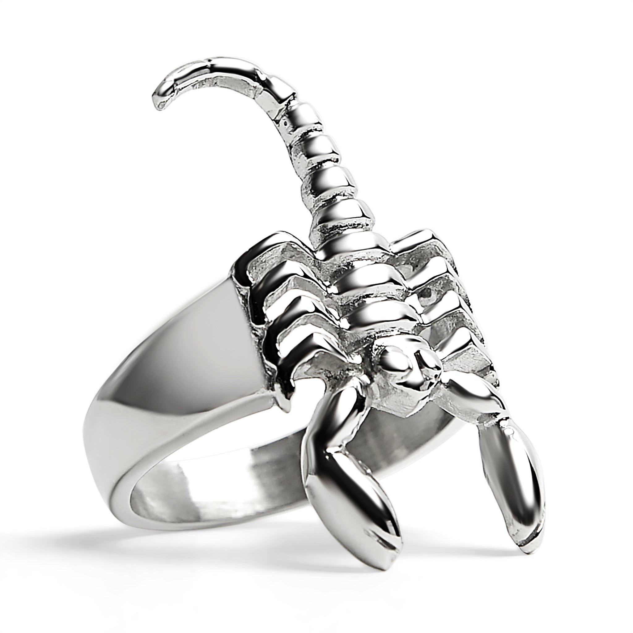 18K Gold PVD Stainless Steel Scorpion Ring