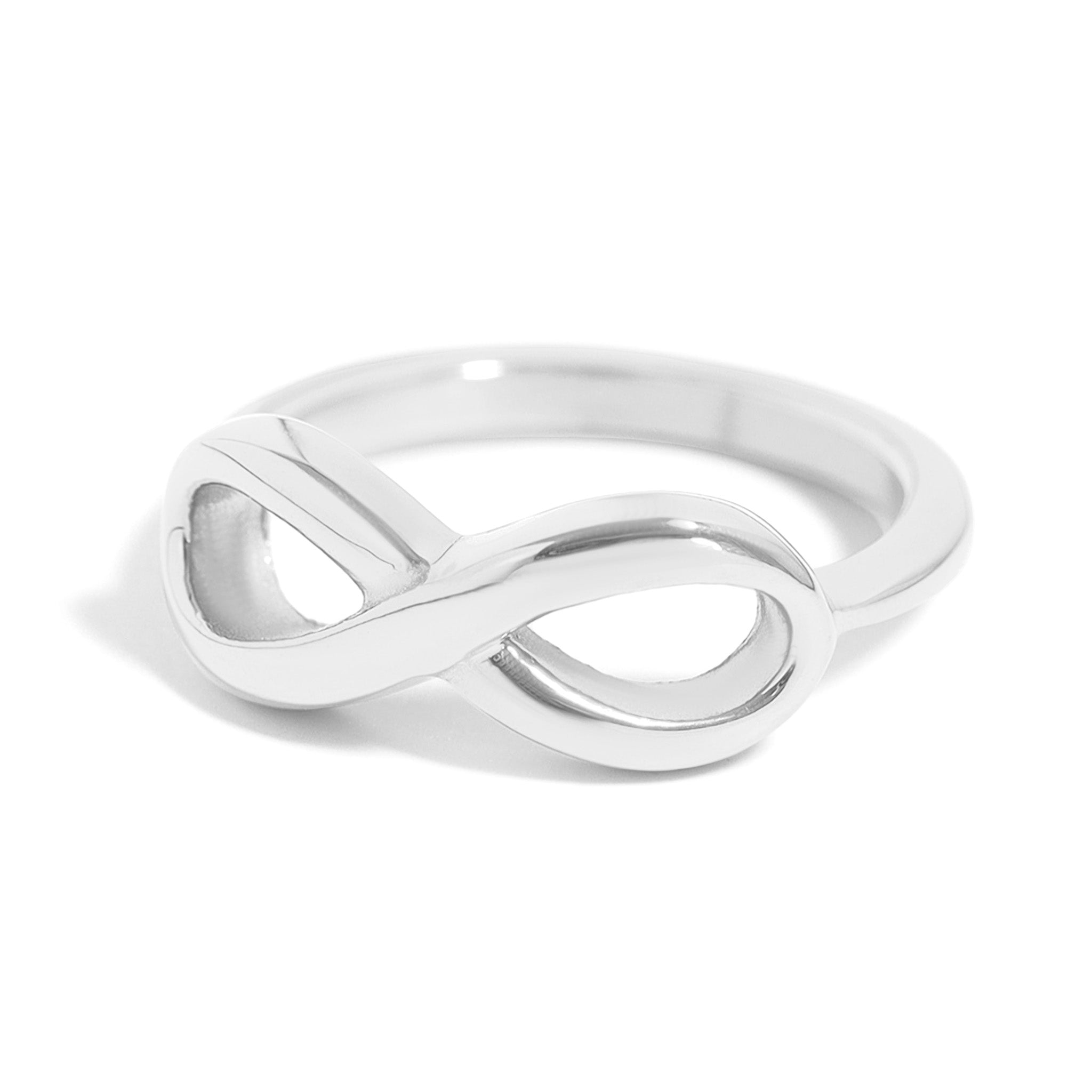 18K Gold PVD Stainless Steel Infinity Ring