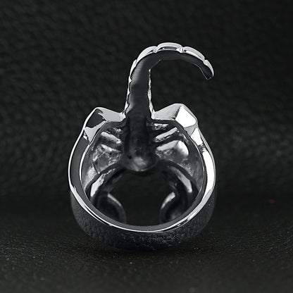 Stainless Steel PVD Coated Scorpion Men's Ring