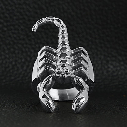 Stainless Steel PVD Coated Scorpion Men's Ring