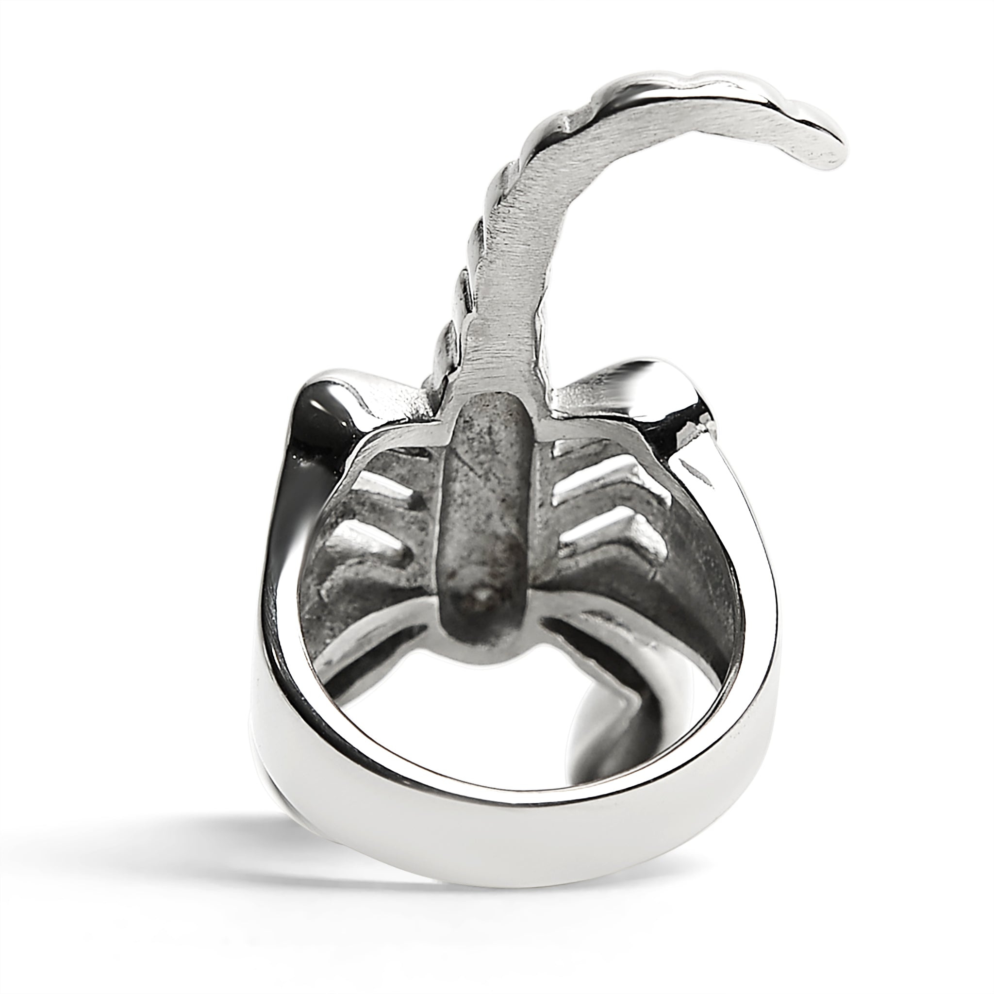 Stainless Steel PVD Coated Scorpion Men's Ring