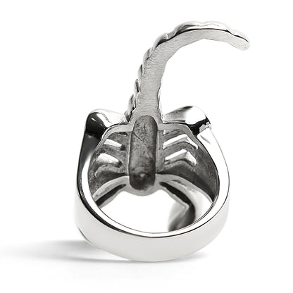 Stainless Steel PVD Coated Scorpion Men's Ring