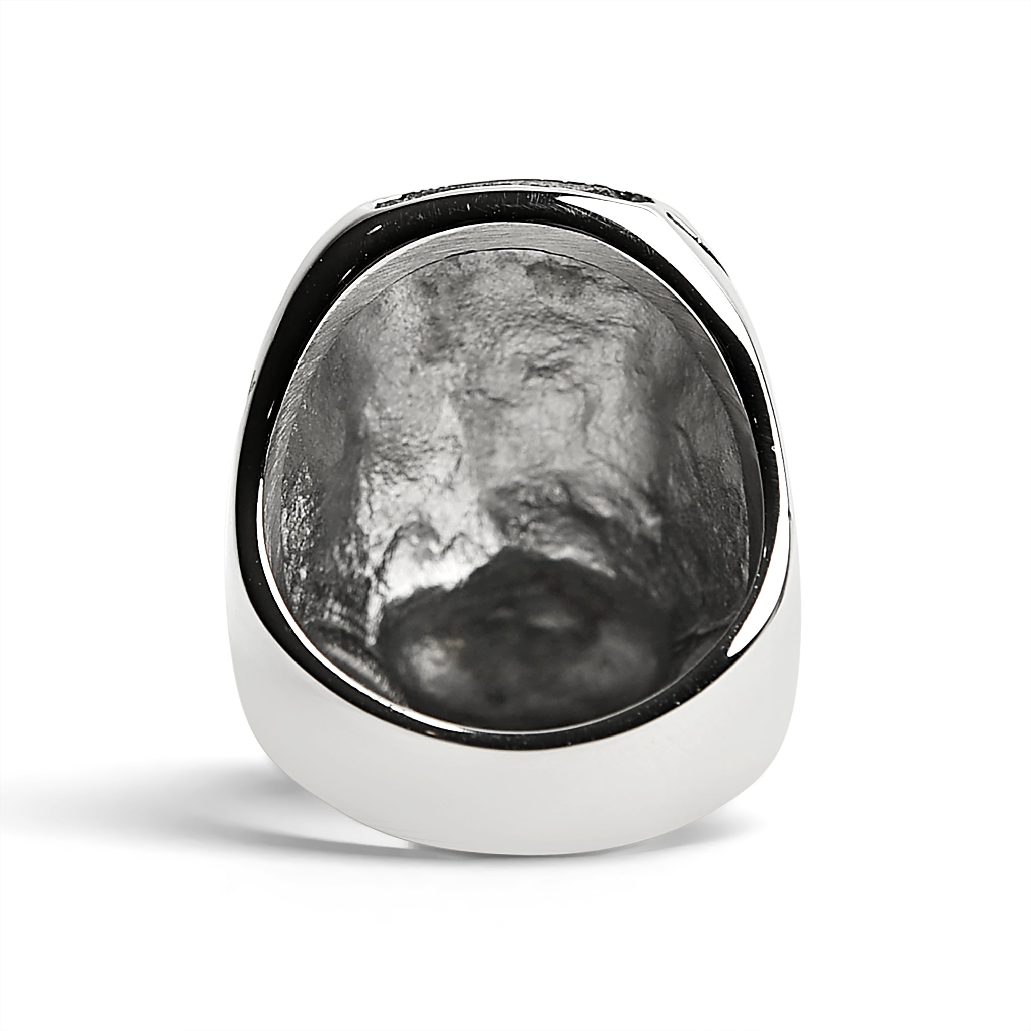 Stainless Steel Gas Mask Skull Ring
