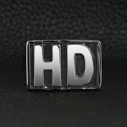 Stainless Steel Heavy Duty "HD" Signet Ring