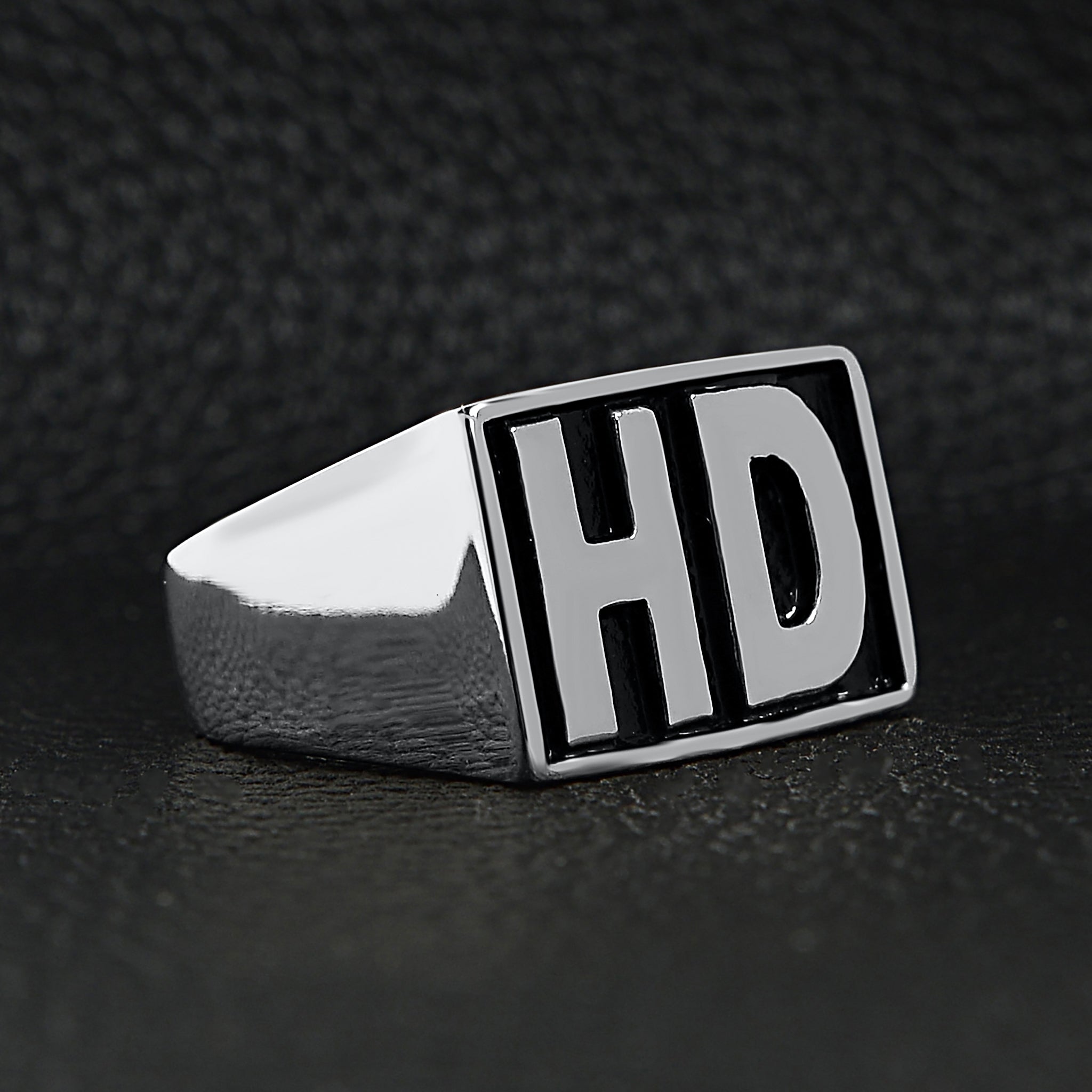 Stainless Steel Heavy Duty "HD" Signet Ring