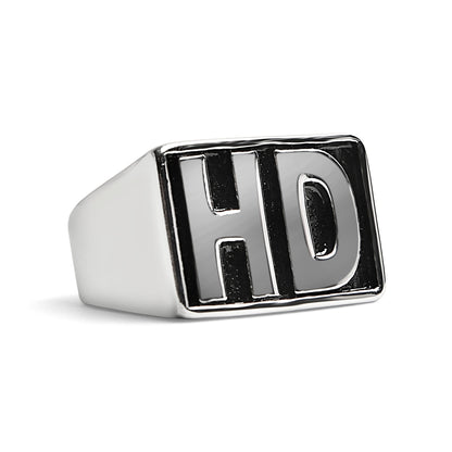 Stainless Steel Heavy Duty "HD" Signet Ring