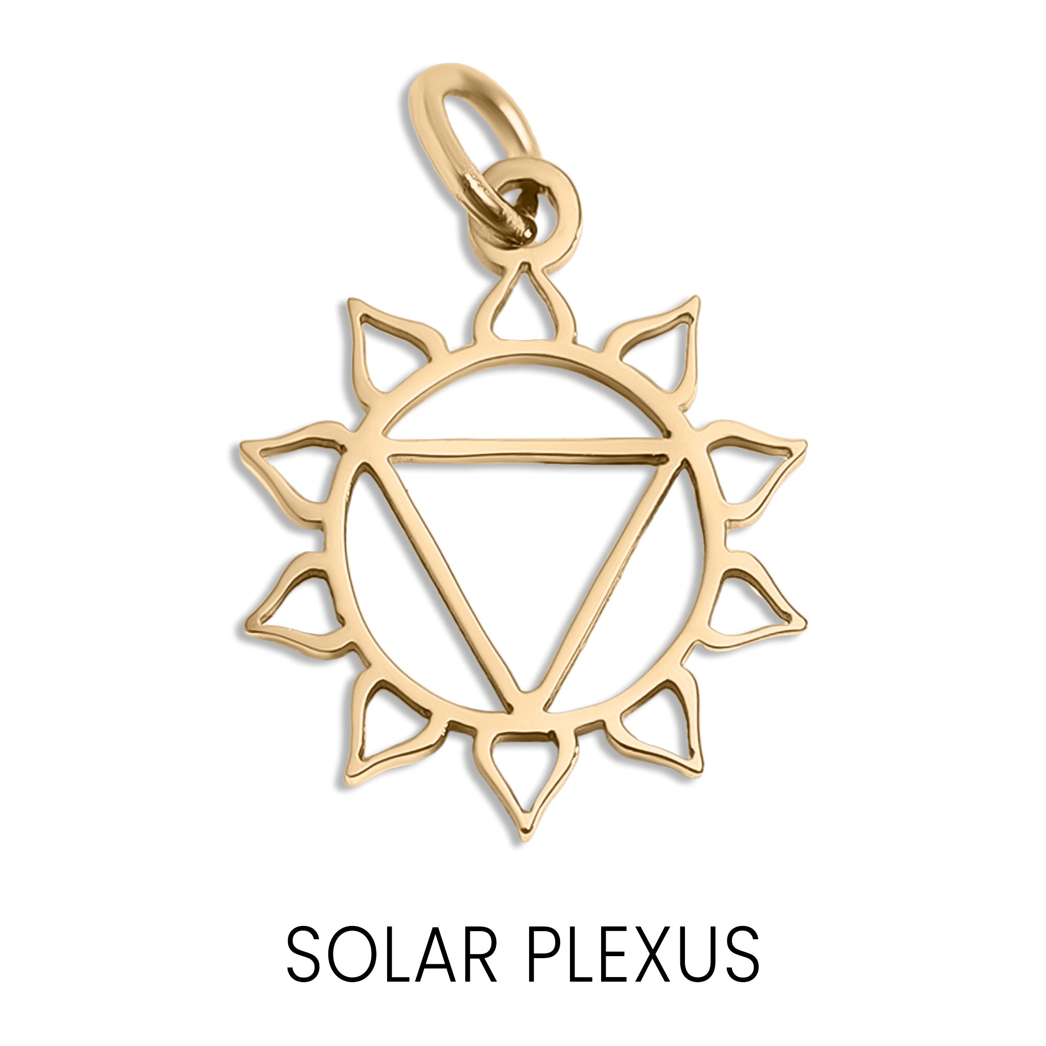 18K Gold PVD Stainless Steel Chakra Charms