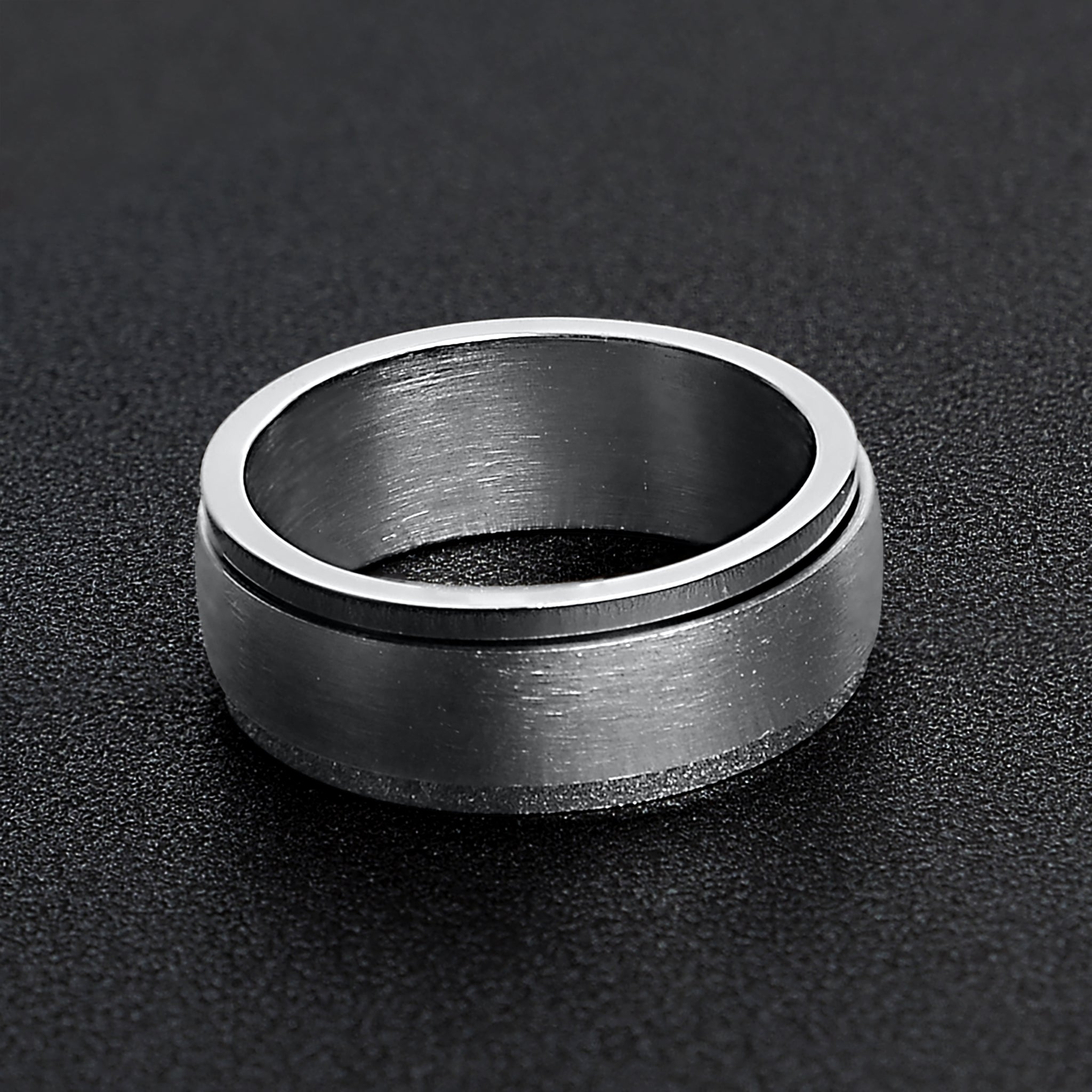 Stainless Steel Brushed Spinner Center Ring