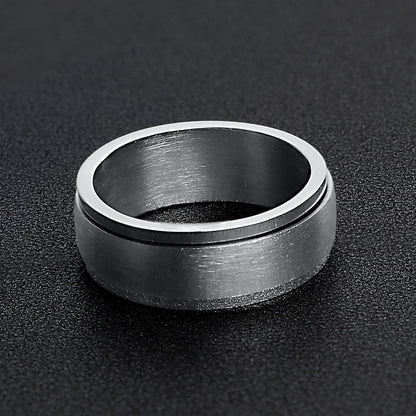 Stainless Steel Brushed Spinner Center Ring