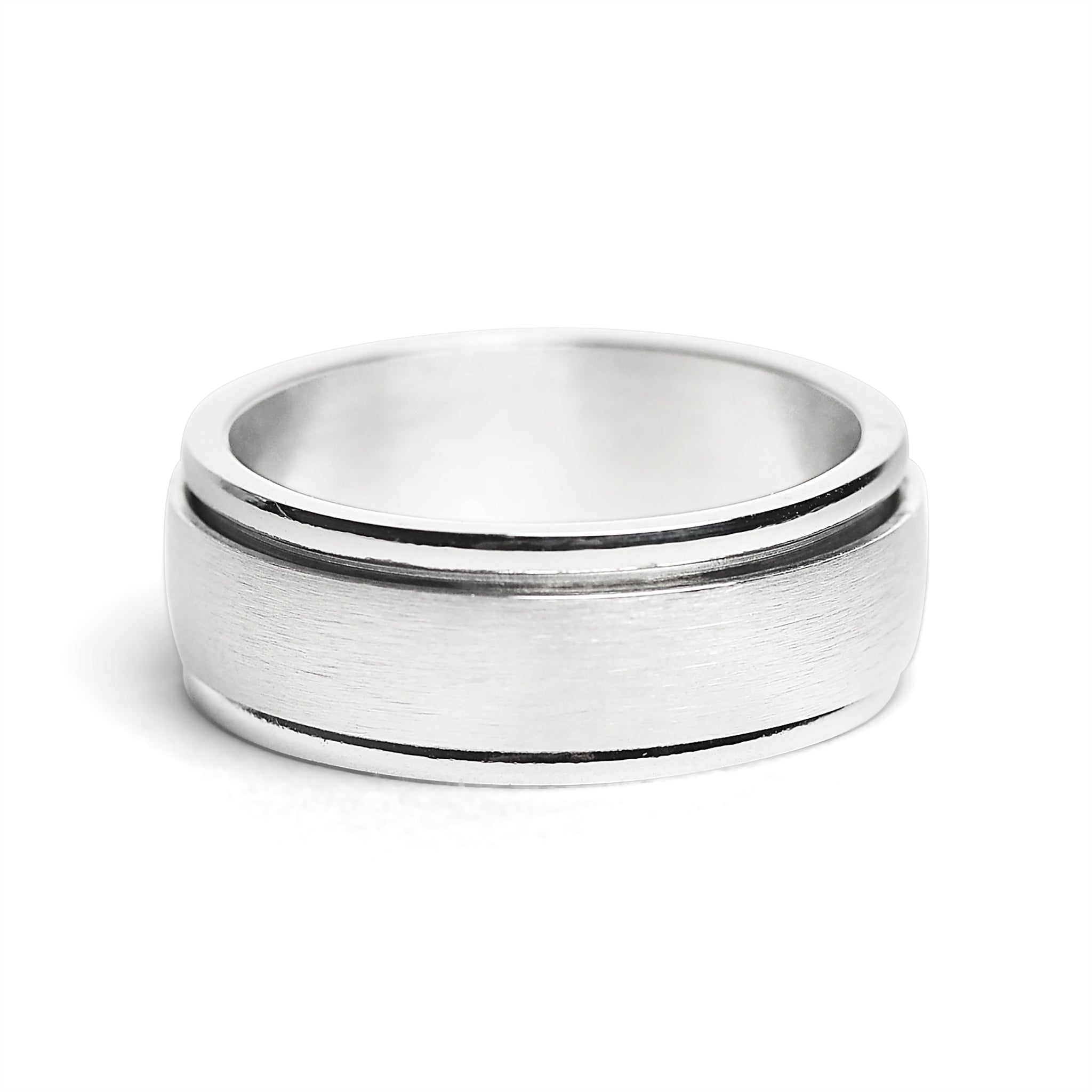Stainless Steel Brushed Spinner Center Ring