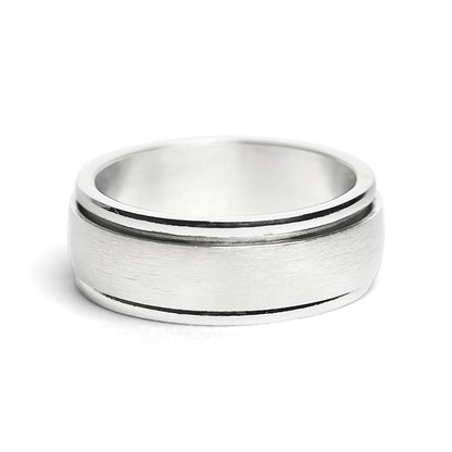 Stainless Steel Brushed Spinner Center Ring