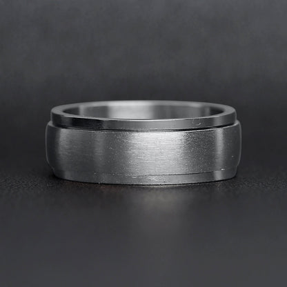 Stainless Steel Brushed Spinner Center Ring