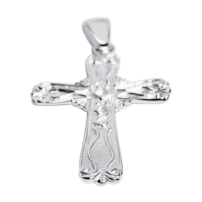 Sterling Silver Filigree Cross Pendant