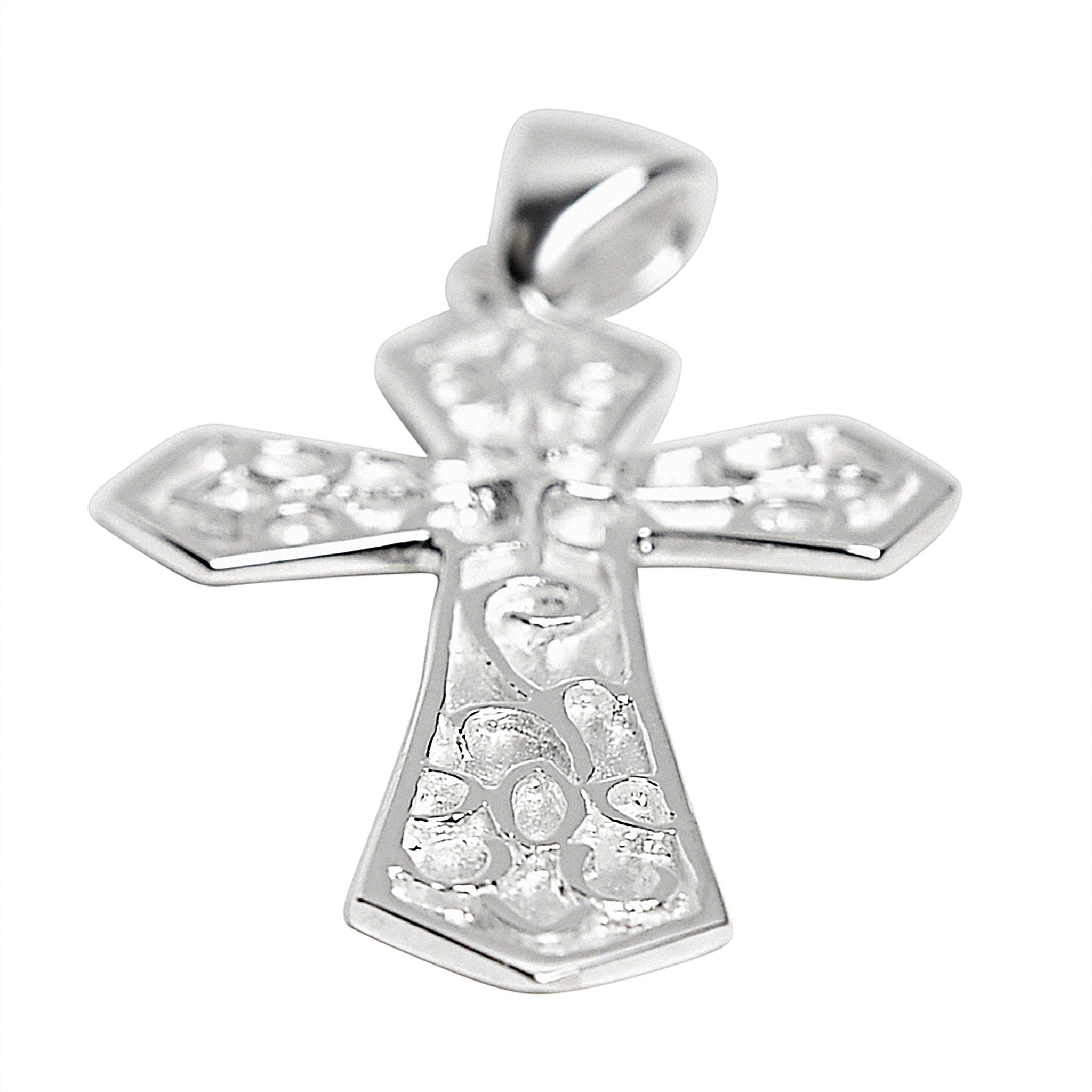 Sterling Silver Filigree Cross Pendant
