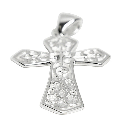 Sterling Silver Filigree Cross Pendant