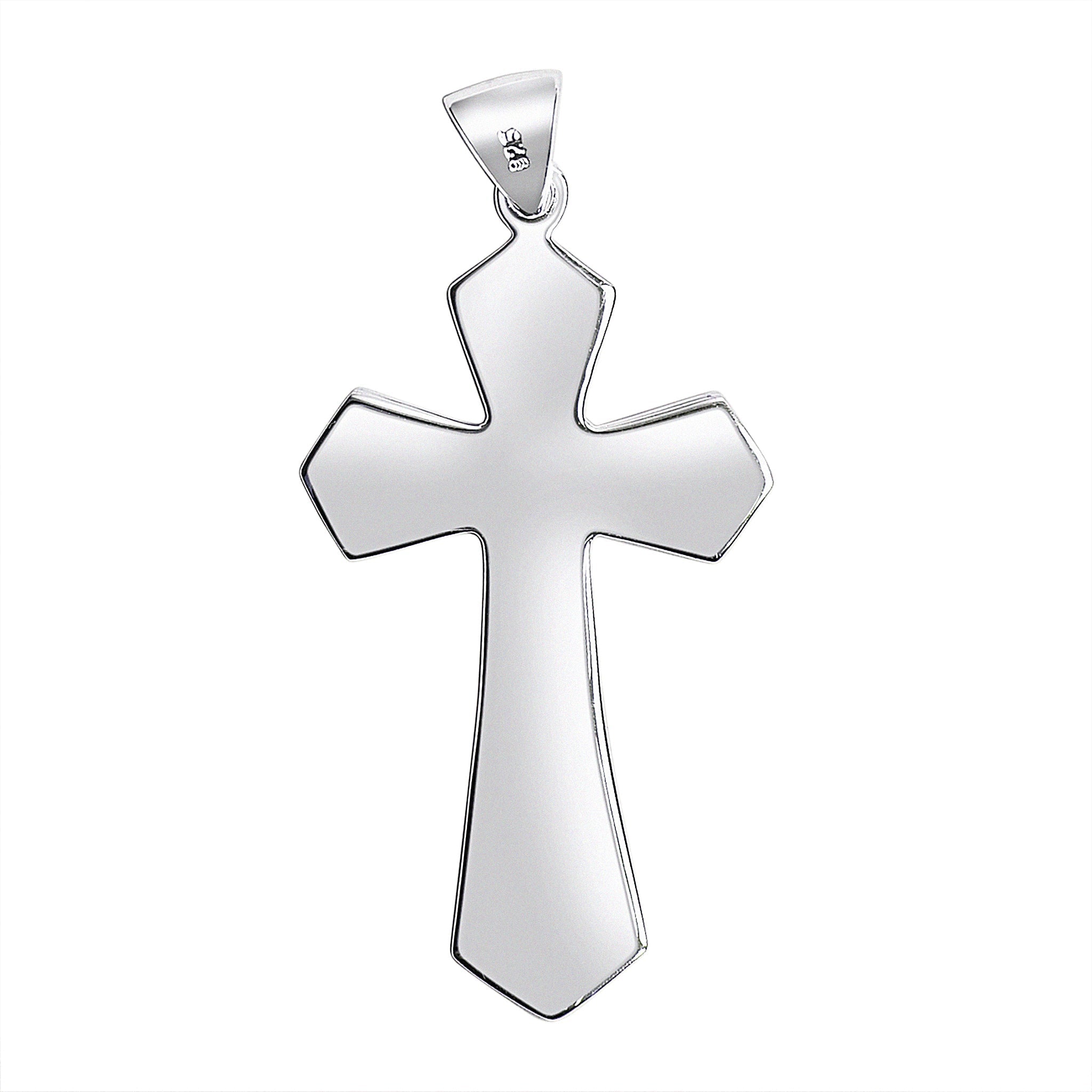 Sterling Silver Filigree Cross Pendant