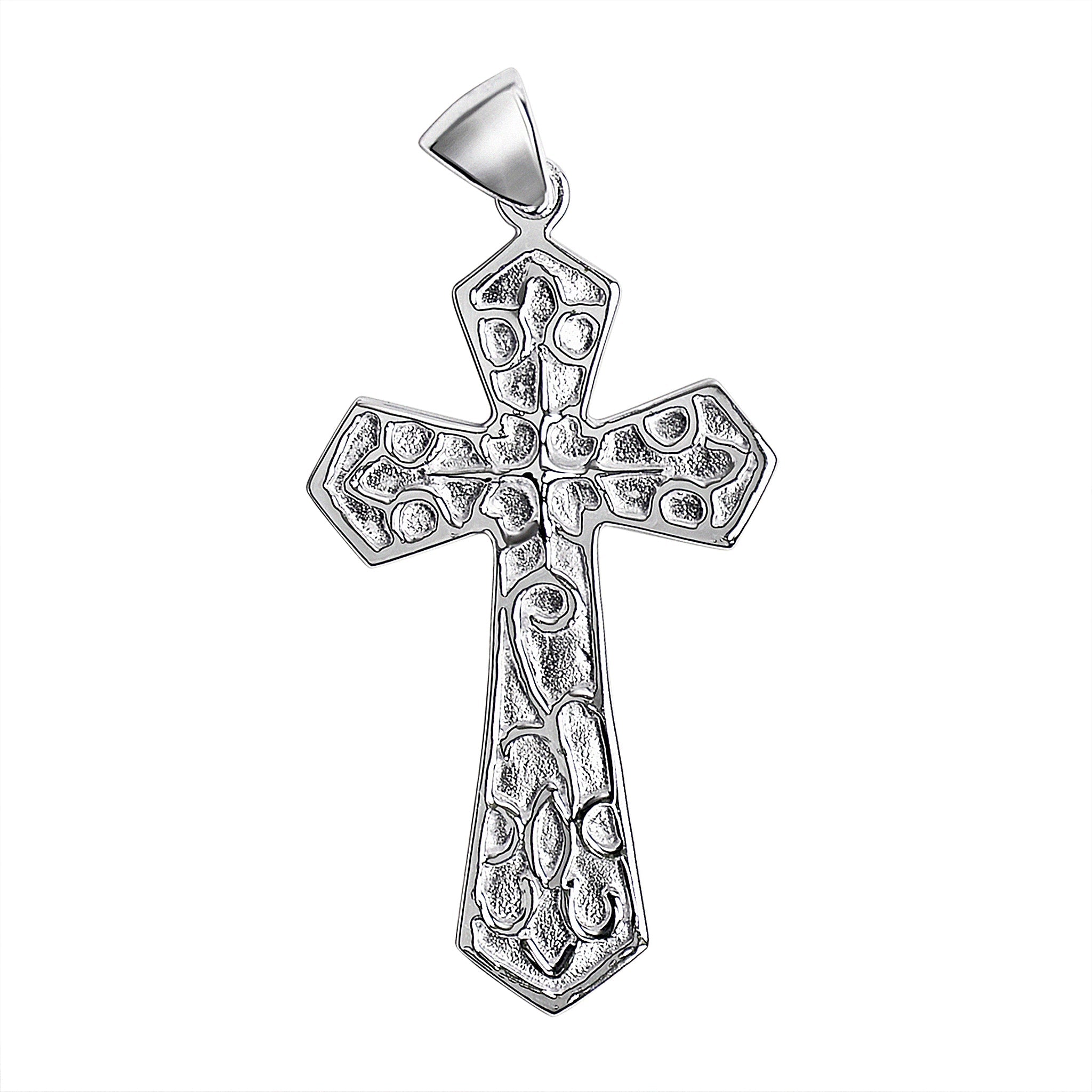 Sterling Silver Filigree Cross Pendant