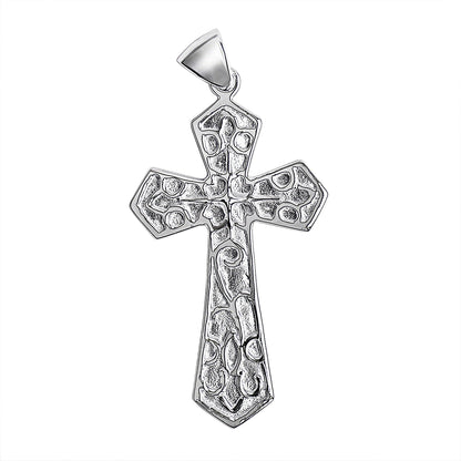 Sterling Silver Filigree Cross Pendant