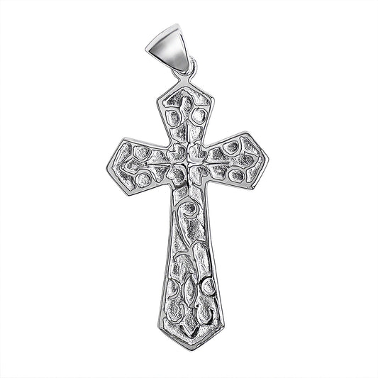 Sterling Silver Filigree Cross Pendant