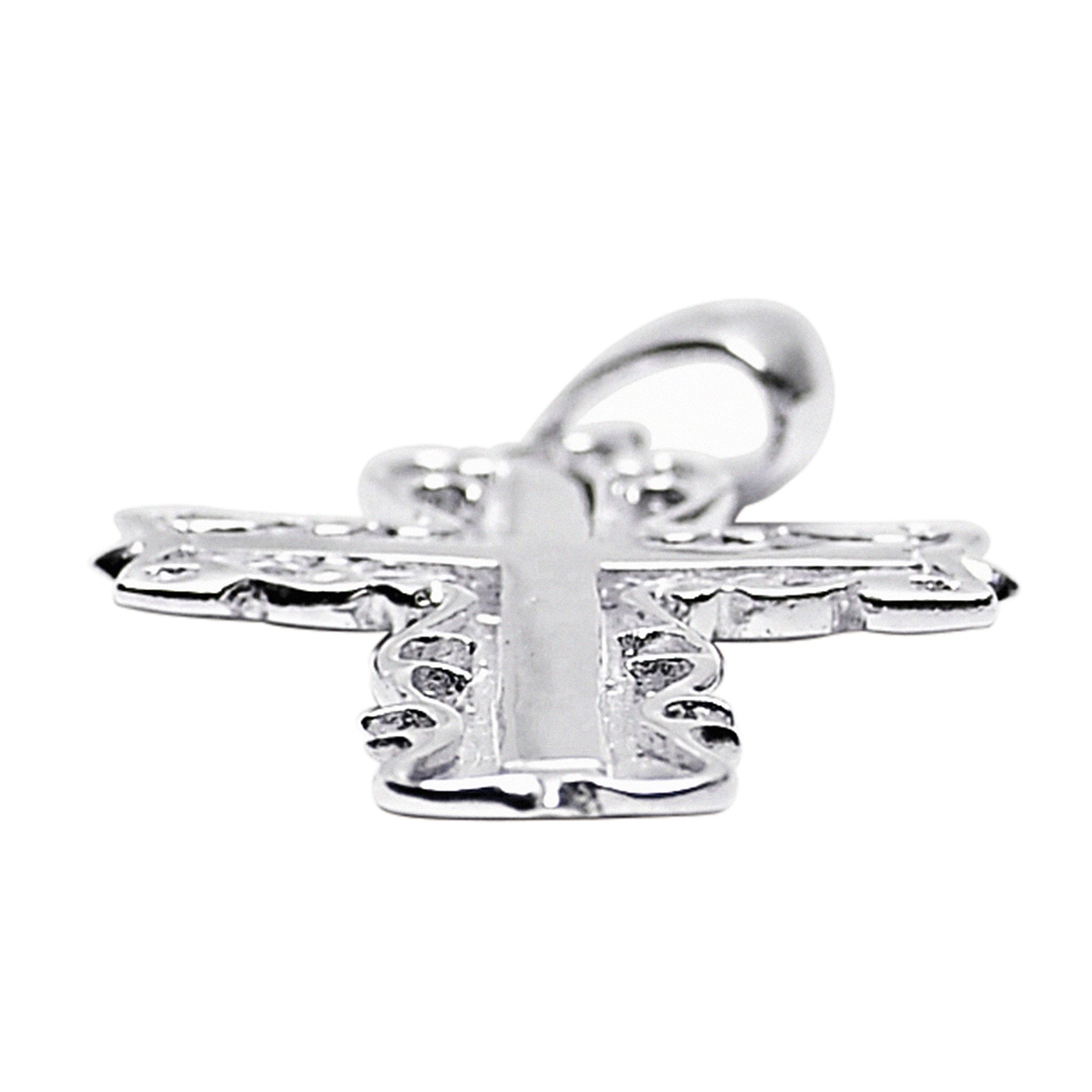 Sterling Silver Detailed Cross Pendant