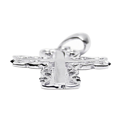Sterling Silver Detailed Cross Pendant