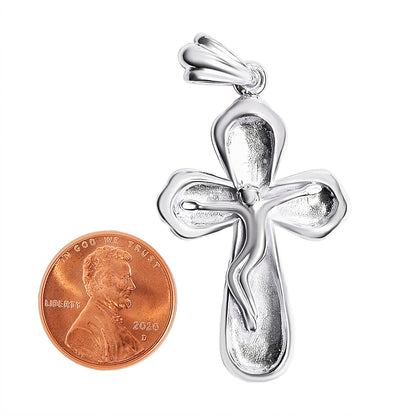 Sterling Silver Crucifix Cross Pendant