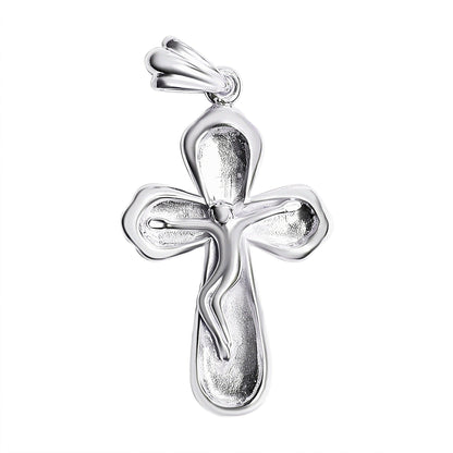 Sterling Silver Crucifix Cross Pendant