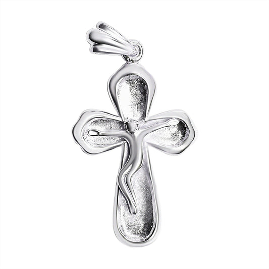 Sterling Silver Crucifix Cross Pendant